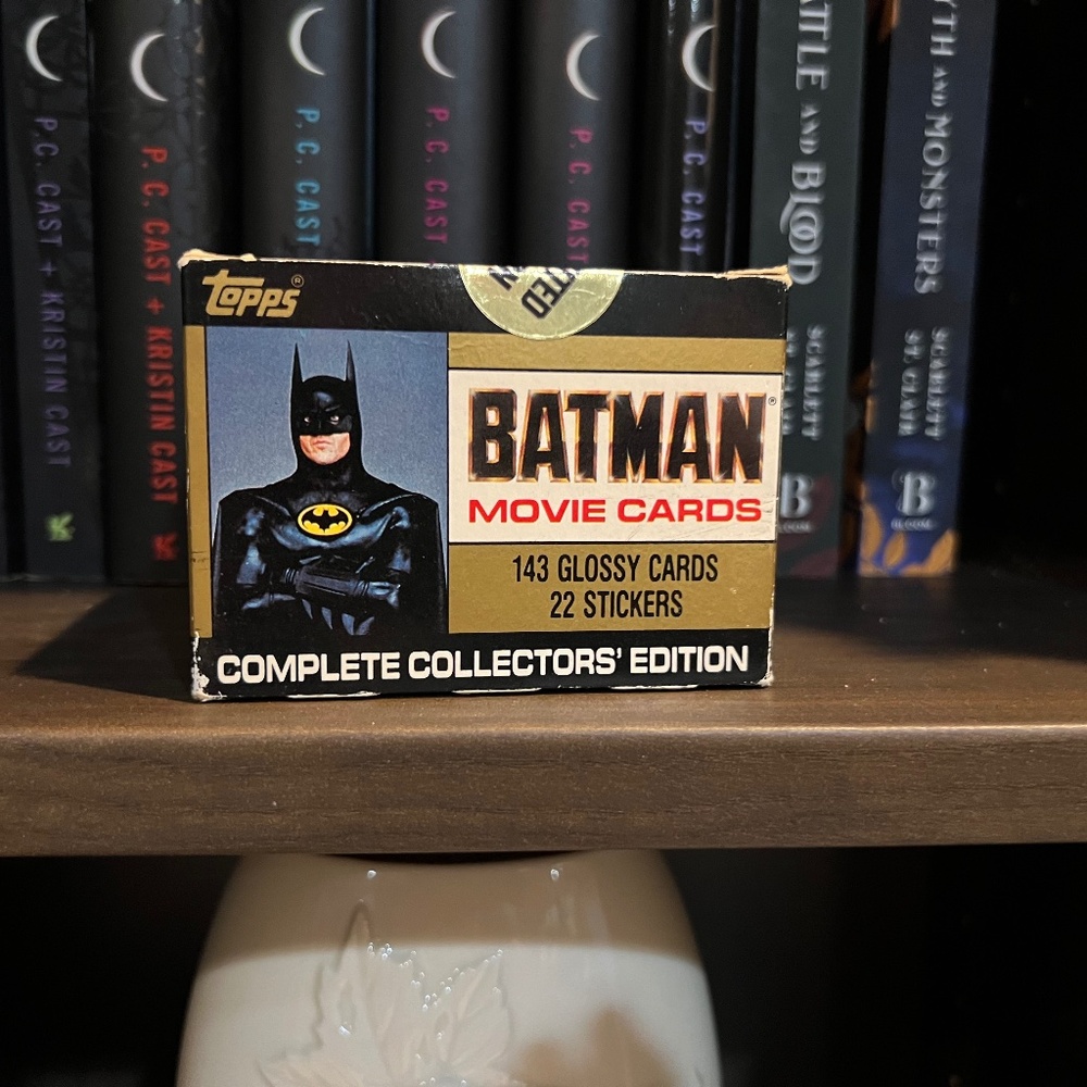 Tops Batman movie cards